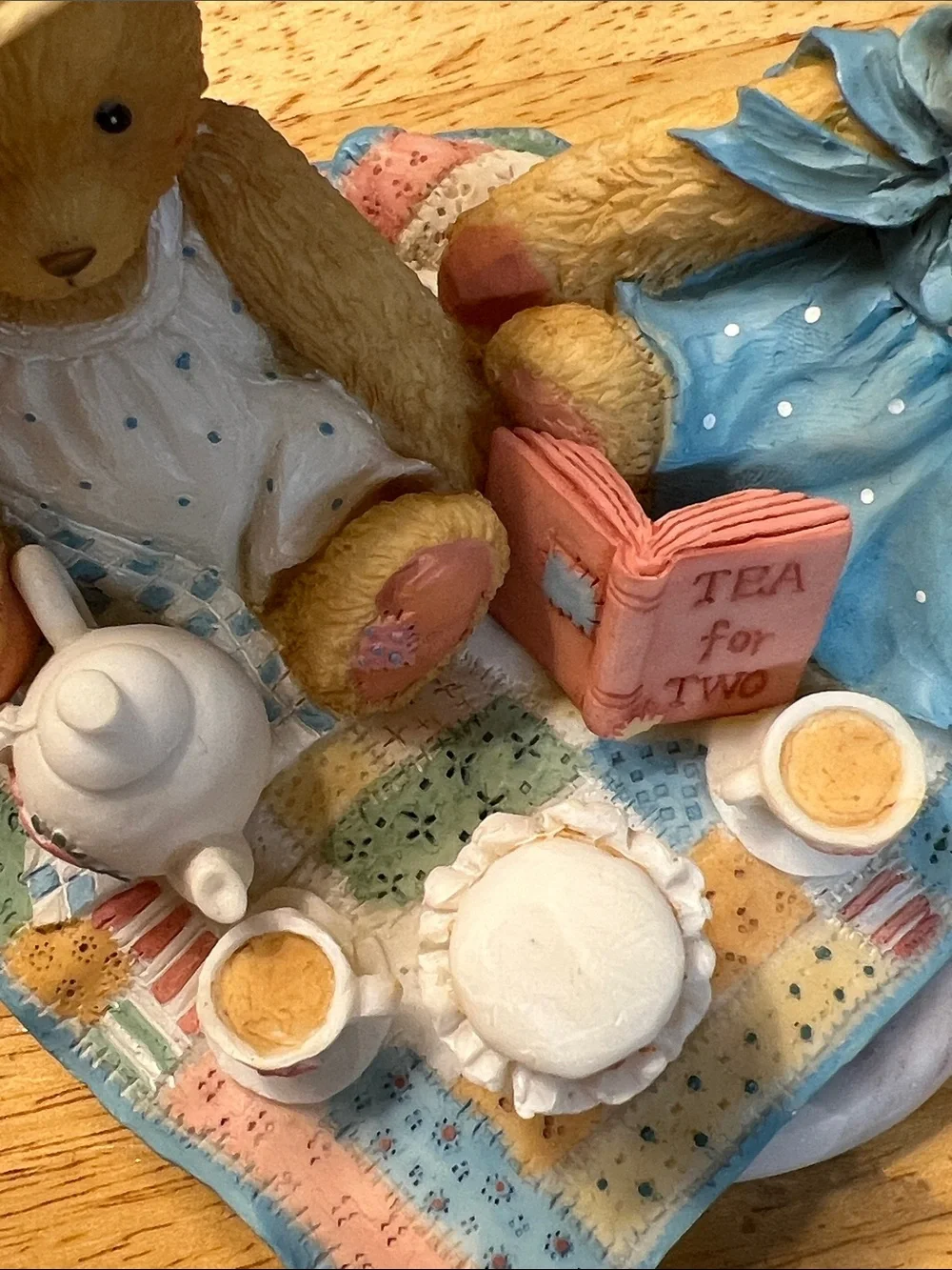 Cherished Teddies Freda and Tina “our friendship is a perfect blend”